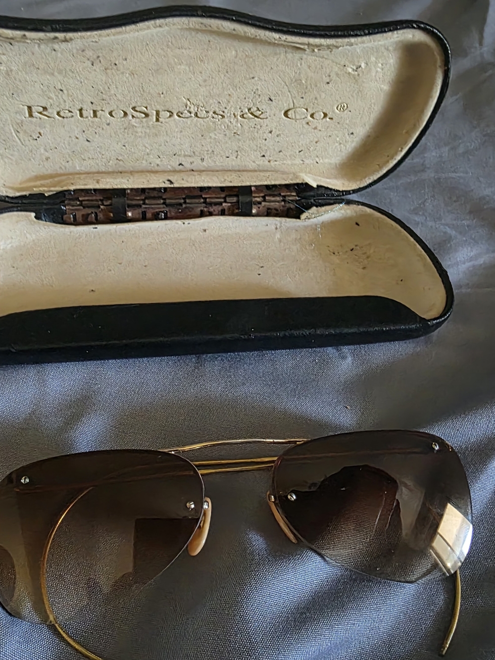 Sunglasses with case